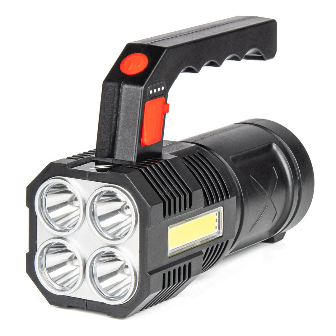 LED zaklamp - 2 in 1 - 300 Lumen - Oplaadbaar LED zaklamp - 2 in 1 - 300 Lumen - Oplaadbaar
